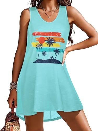 Chicgal Women's Swimsuit Coverup Tank Dress: $11.89 Chicgal Women's Swimsuit Coverup Tank Dress: $11.89