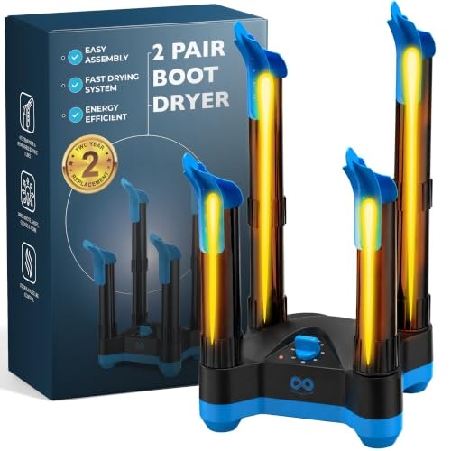 Everlasting Comfort 2-Pair Boot and Shoe Dryer: $50.99