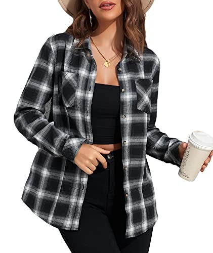 Deer Lady Women's Plaid Flannel Shirt: $20.99 Deer Lady Women's Plaid Flannel Shirt: $20.99