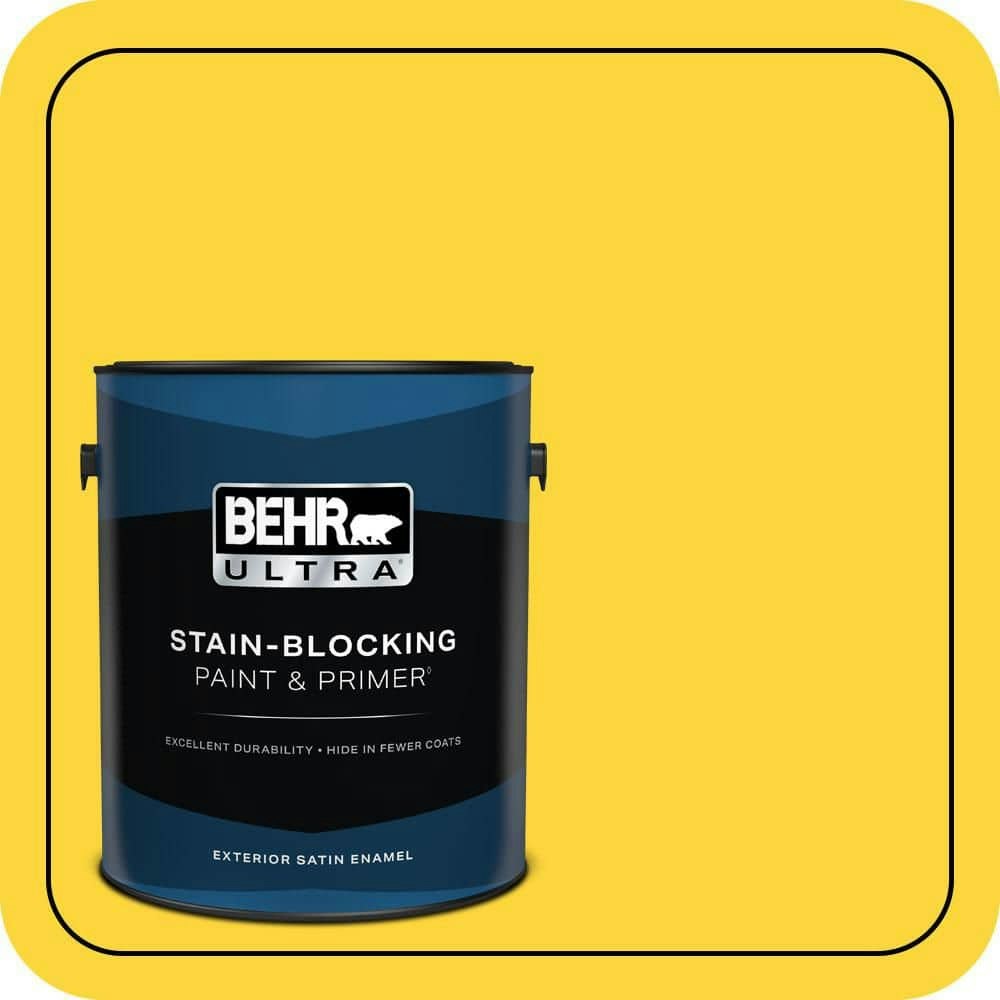Lemon Tart Satin Enamel Exterior Paint & Primer 1-Gallon: $59.98 Lemon Tart Satin Enamel Exterior Paint & Primer 1-Gallon: $59.98