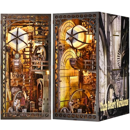ETKVR DIY Miniature Book Nook 3D Puzzle Kit: $33.27 ETKVR DIY Miniature Book Nook 3D Puzzle Kit: $33.27