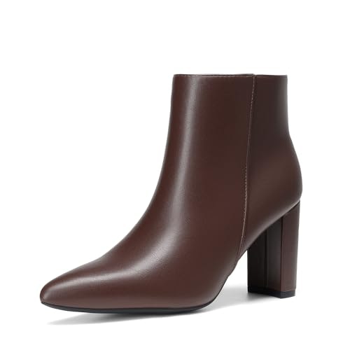 Dream Pairs Women's Chunky Heel Ankle Booties: $39.99