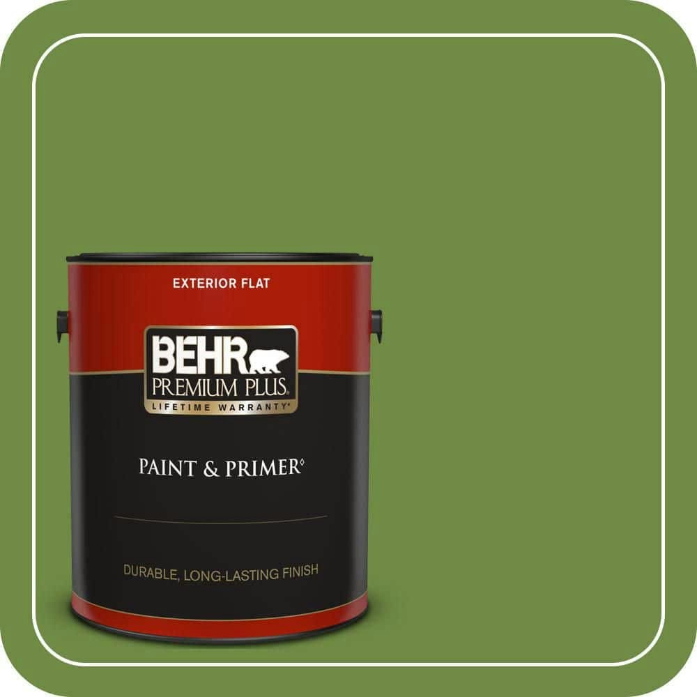 Shamrock Flat Exterior Paint and Primer 1-Gallon Can: $47.98 Shamrock Flat Exterior Paint and Primer 1-Gallon Can: $47.98