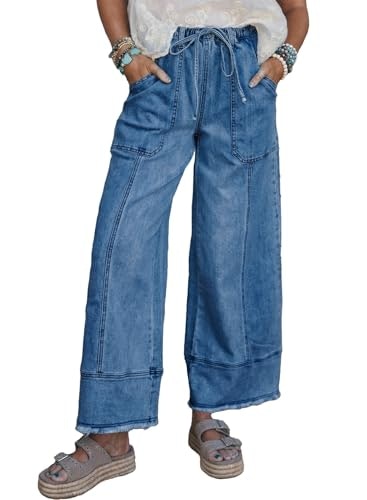 Shewin High Waisted Wide Leg Jeans: $36.97 Shewin High Waisted Wide Leg Jeans: $36.97