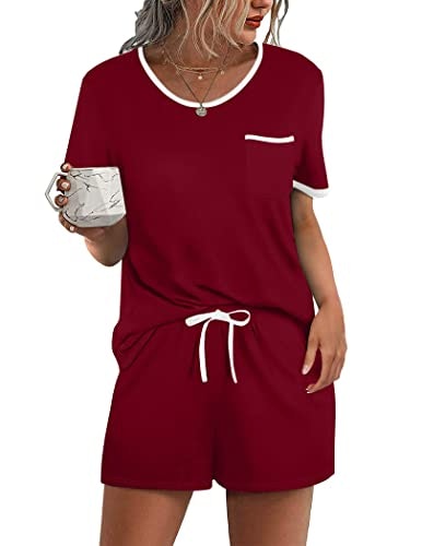Ekouaer Women's 2-Piece Pajama Set: $12.10 Ekouaer Women's 2-Piece Pajama Set: $12.10
