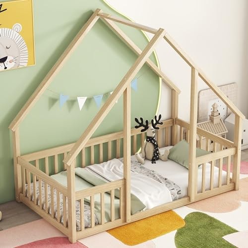 Bellemave Twin House Floor Bed: $173.22 Bellemave Twin House Floor Bed: $173.22