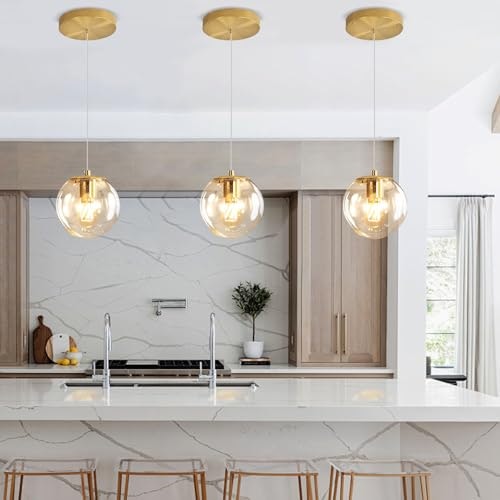 Ykolupty 1-Light Gold Globe Pendant Light: $38.25 Ykolupty 1-Light Gold Globe Pendant Light: $38.25