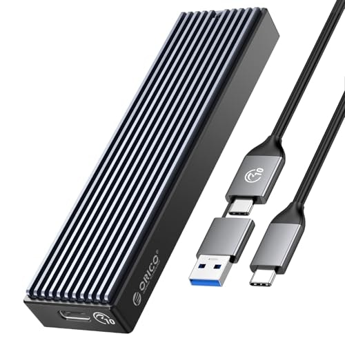 Orico M.2 NVMe SSD External Enclosure: $13.99