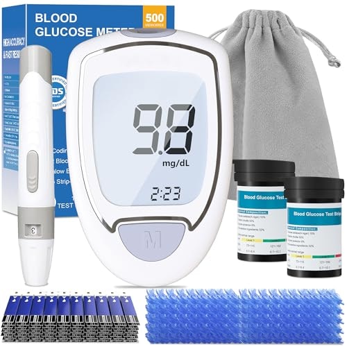 Blood Glucose Monitor 100-Strip Kit: $21.24