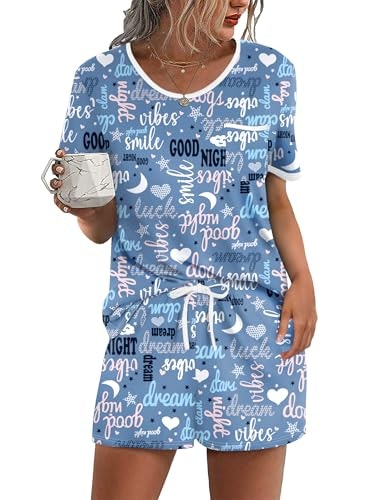 Ekouaer Women's 2-Piece Pajama Set: $14.56 Ekouaer Women's 2-Piece Pajama Set: $14.56