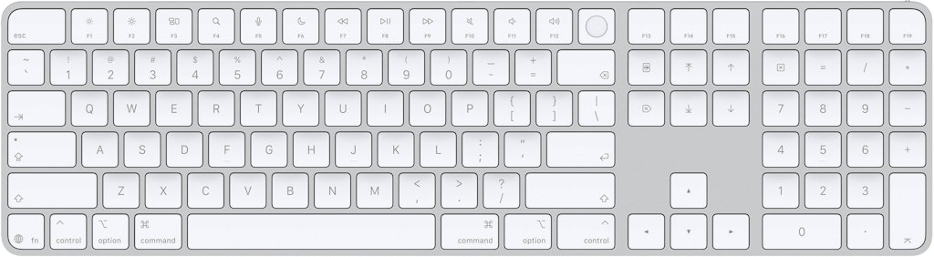 Apple Magic Keyboard with Touch ID and Numeric Keypad (2026): $179.99 Apple Magic Keyboard with Touch ID and Numeric Keypad (2026): $179.99