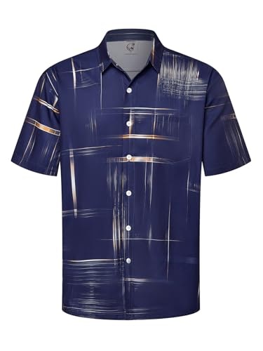 Hardaddy Men's Hawaiian Button Down Shirt 4-Pack: $19.99