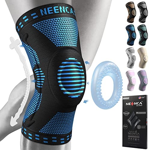 Neenca Professional Compression Knee Brace with Patella Gel Pad and Side Stabilizers: $22.92