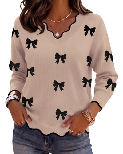 Zeagoo Women's V-Neck Sweater: $29.64 Zeagoo Women's V-Neck Sweater: $29.64