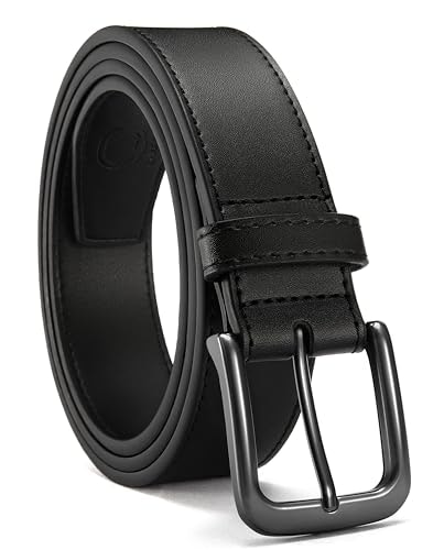 Chaoren Men's 35mm Leather Belt: $7.99