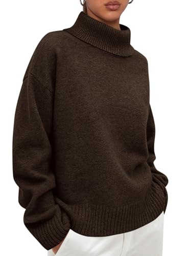 Prettygarden Women's Turtleneck Long Sleeve Knit Sweater: $25.99 Prettygarden Women's Turtleneck Long Sleeve Knit Sweater: $25.99
