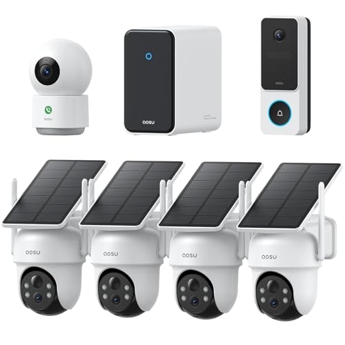 Aosu 3K Solar Security Camera System: $599.99 Aosu 3K Solar Security Camera System: $599.99