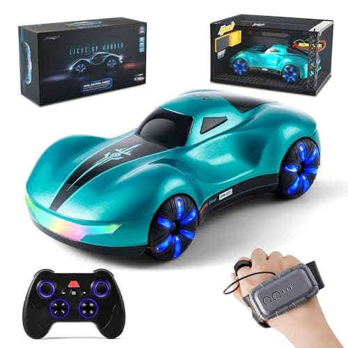 Aeroquest Gesture Sensing RC Stunt Car with Display Garage: $44.99 Aeroquest Gesture Sensing RC Stunt Car with Display Garage: $44.99