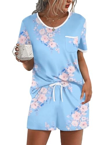 Ekouaer Women's 2-Piece Pajama Set: $13.71 Ekouaer Women's 2-Piece Pajama Set: $13.71