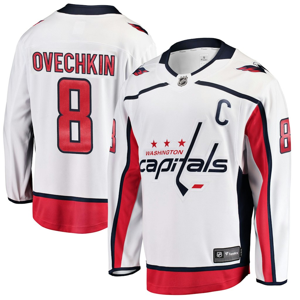 Alexander Ovechkin Washington Capitals Fanatics Breakaway Jersey: $184.99 Alexander Ovechkin Washington Capitals Fanatics Breakaway Jersey: $184.99