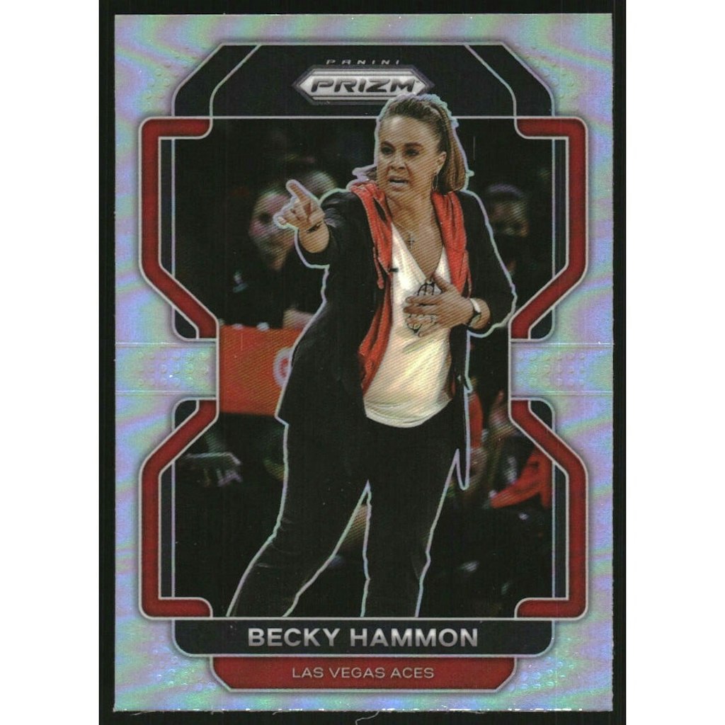2022 Panini Prizm WNBA Becky Hammon Silver Prizm Card: $12 2022 Panini Prizm WNBA Becky Hammon Silver Prizm Card: $12