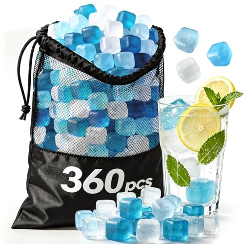 Shengqipc Reusable Ice Cubes 360-Pack: $40.83