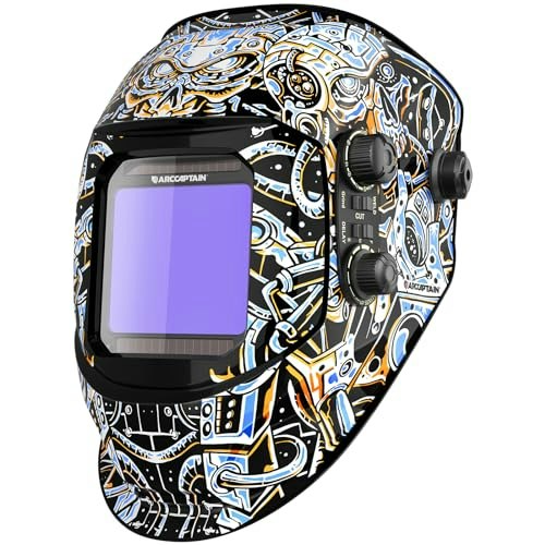 Arccaptain Auto Darkening Welding Helmet: $50.98