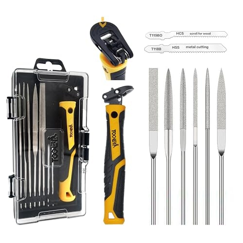 Toolan 8-in-1 Needle File and Saw Set: $15.17 Toolan 8-in-1 Needle File and Saw Set: $15.17