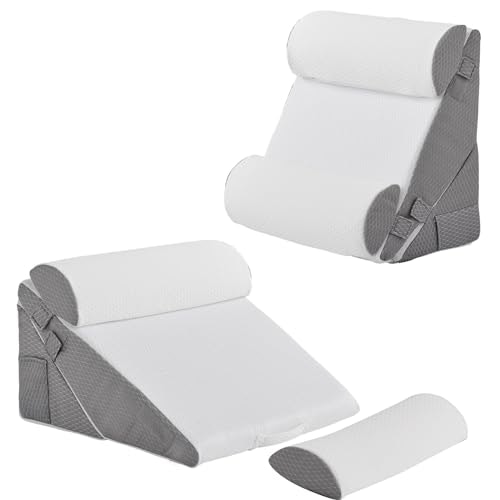 Bedluxe 4-Piece Adjustable Memory Foam Bed Wedge Pillow Set: $52.99 Bedluxe 4-Piece Adjustable Memory Foam Bed Wedge Pillow Set: $52.99