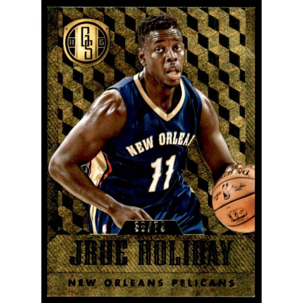 2014-15 Panini Gold Standard Jrue Holiday Basketball Card: $10 2014-15 Panini Gold Standard Jrue Holiday Basketball Card: $10