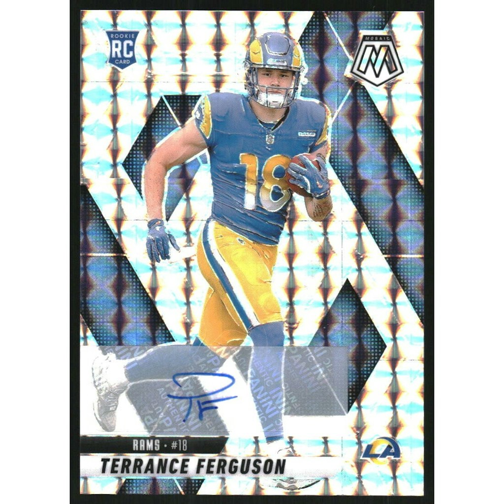 2025 Panini Mosaic Terrance Ferguson Rookie Autograph Card: $15 2025 Panini Mosaic Terrance Ferguson Rookie Autograph Card: $15