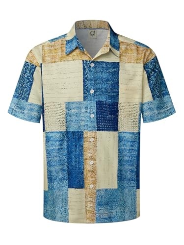 Hardaddy Men's Hawaiian Button-Down Shirt: $19.99 Hardaddy Men's Hawaiian Button-Down Shirt: $19.99