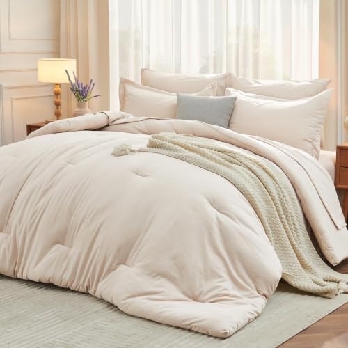 Muxhomo 7-Piece Queen Comforter Set: $33.98 Muxhomo 7-Piece Queen Comforter Set: $33.98