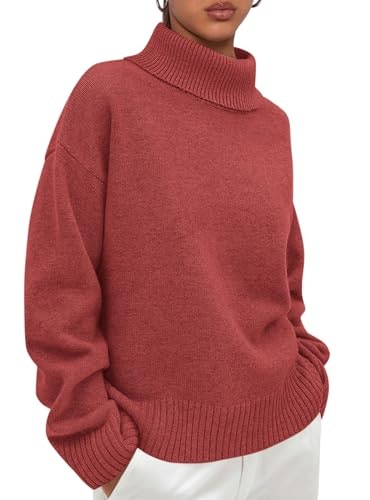 Prettygarden Women's Turtleneck Long Sleeve Knit Sweater: $29.99 Prettygarden Women's Turtleneck Long Sleeve Knit Sweater: $29.99