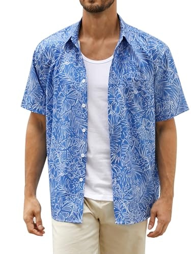 Hardaddy Men's Hawaiian Tropical Beach Shirt: $12.74 Hardaddy Men's Hawaiian Tropical Beach Shirt: $12.74