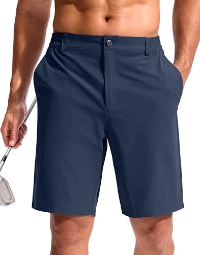 G Gradual Men's 9-Inch Lightweight Stretch Golf Shorts: $19.98 G Gradual Men's 9-Inch Lightweight Stretch Golf Shorts: $19.98