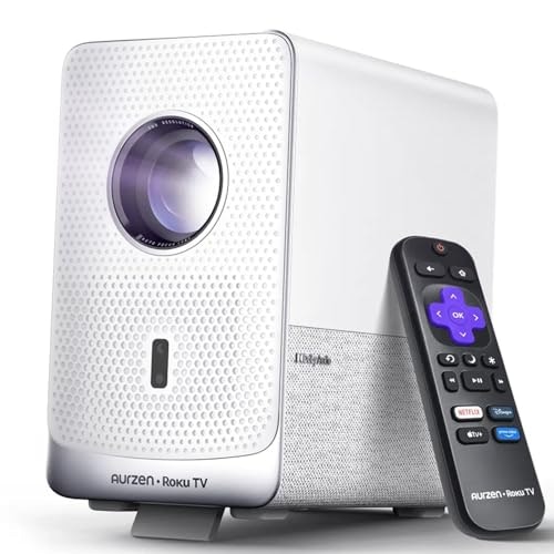 Aurzen Roku D1R Cube Smart Outdoor Projector: $169.96 Aurzen Roku D1R Cube Smart Outdoor Projector: $169.96