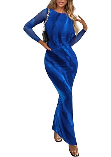 Prettygarden Women's Floral Bodycon Maxi Dress: $31.99