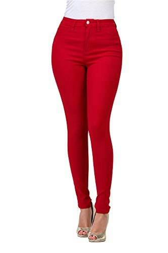 Women's High-Rise Distressed Stretch Skinny Jeans: $21.23