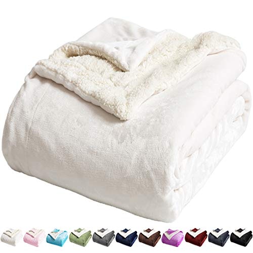 Lbro2m 90"x90" Sherpa Fleece Queen Blanket: $34.99 Lbro2m 90"x90" Sherpa Fleece Queen Blanket: $34.99
