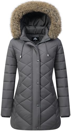 Pufflady Women's Fleece Lined Winter Jacket: $19.99 Pufflady Women's Fleece Lined Winter Jacket: $19.99