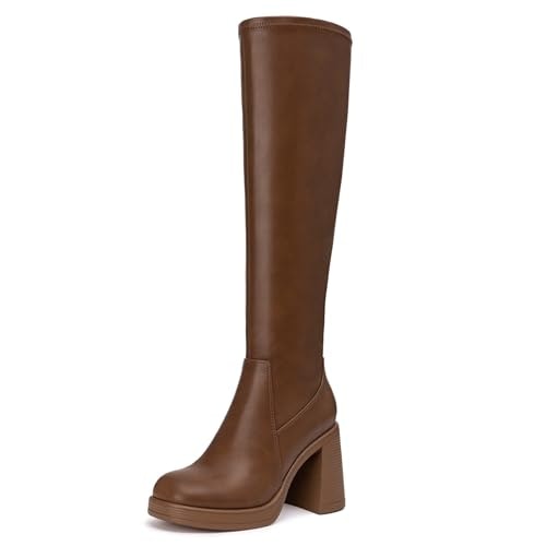 Athlefit Women's Knee High Platform Boots: $47.49 Athlefit Women's Knee High Platform Boots: $47.49