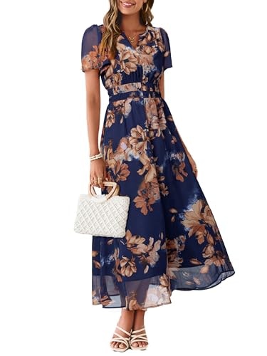 Simplee Women's Floral Chiffon Maxi Dress: $35.98 Simplee Women's Floral Chiffon Maxi Dress: $35.98
