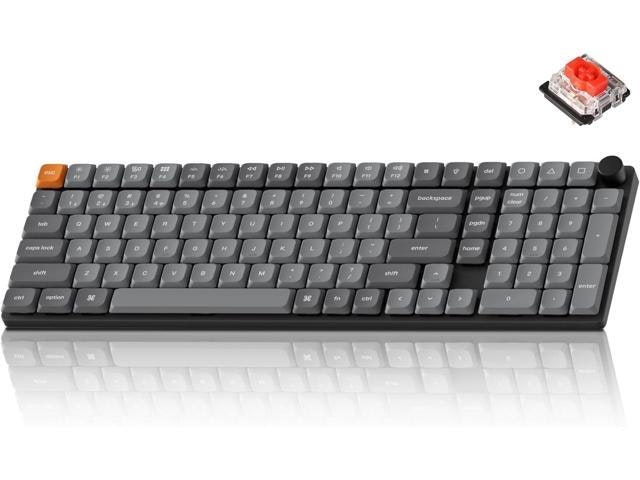 Keychron K17 Max 96% Layout Low-Profile Mechanical Keyboard: $194.89