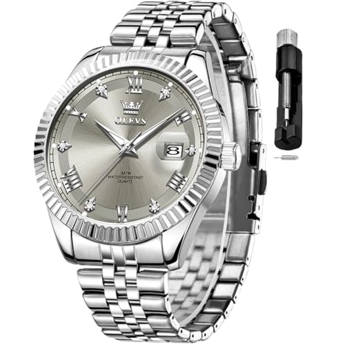 Olevs Men's Diamond Analog Dress Watch: $38.22 Olevs Men's Diamond Analog Dress Watch: $38.22