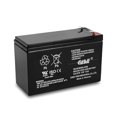 Casil 12V 7Ah Sealed Lead Acid Battery: $15.99 Casil 12V 7Ah Sealed Lead Acid Battery: $15.99