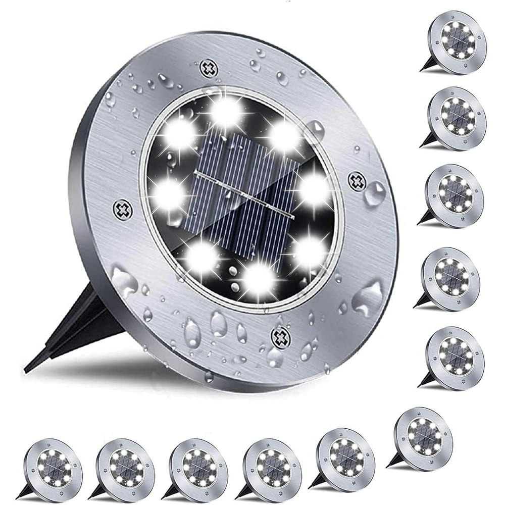 IJIL Waterproof Solar LED In-Ground Lights 12-Pack: $28.49 IJIL Waterproof Solar LED In-Ground Lights 12-Pack: $28.49