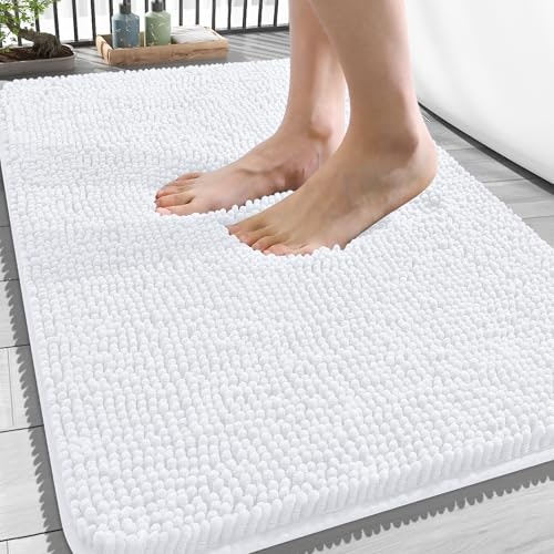 Olanly 34" x 21" Chenille Bath Rug: $24.88 Olanly 34" x 21" Chenille Bath Rug: $24.88