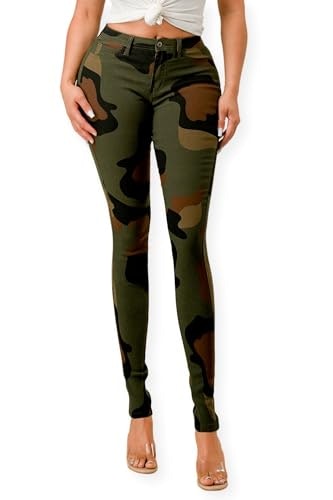 Women's High-Rise Stretchy Distressed Skinny Jeans: $23.79
