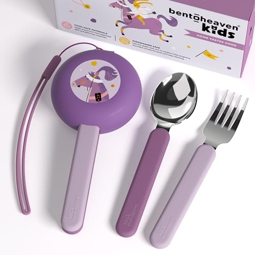 Bentoheaven Kids Utensils Set with Case: $12.79 Bentoheaven Kids Utensils Set with Case: $12.79